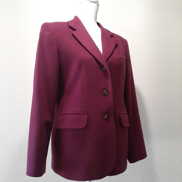 L.L. Bean Wool & Cashmere Blazer - Picture 4 of 15